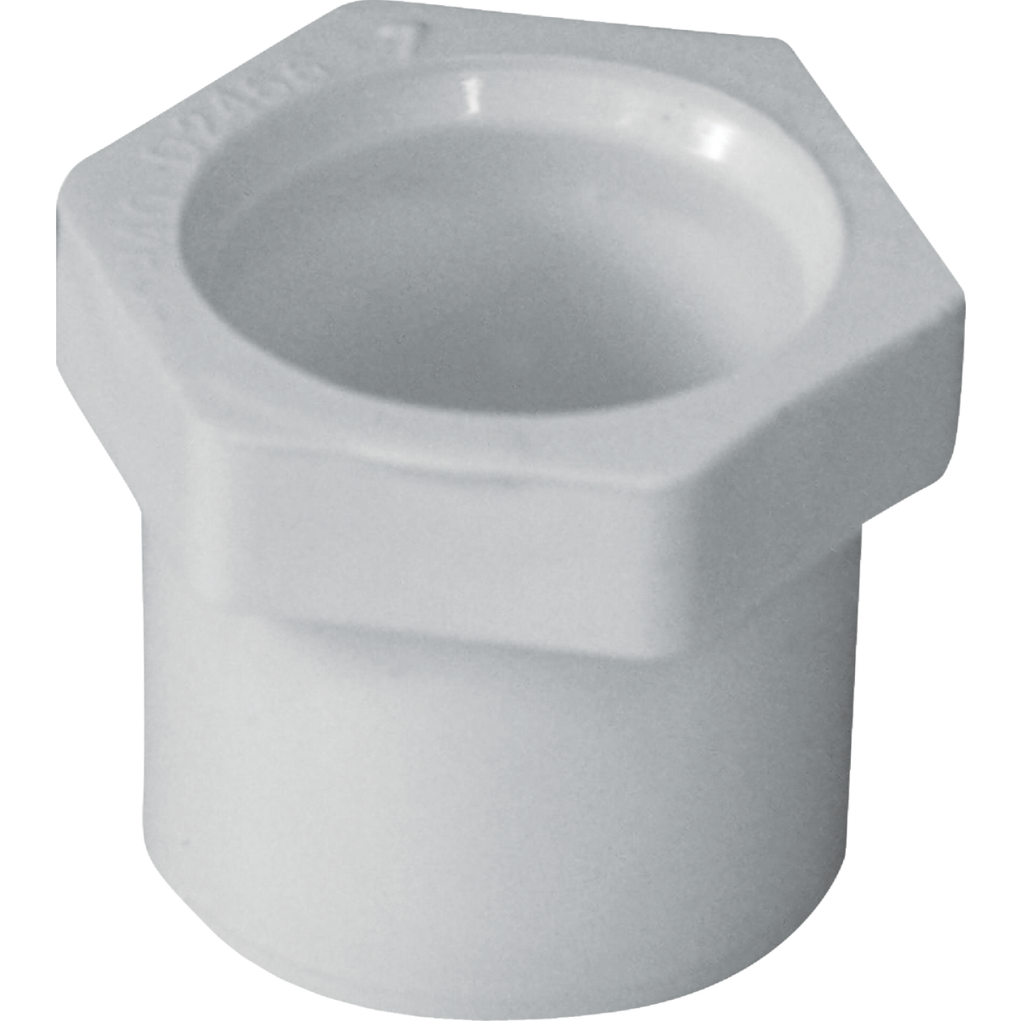 Charlotte Pipe 1-1/4 In. SPG x 1/2 In. Slip Schedule 40 PVC Bushing Image 1