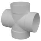 IPEX SDR35 Sewer and Drain 4 In. Solvent Weld PVC Cross Image 1