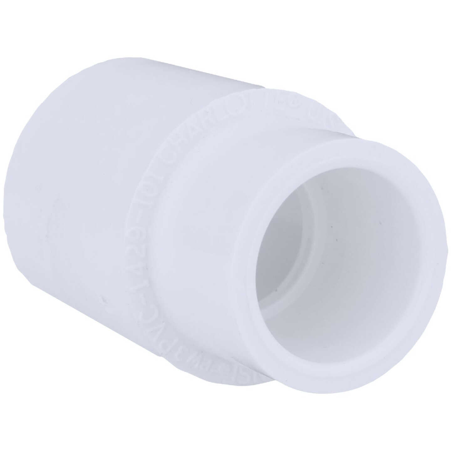 Charlotte Pipe 3/4 In. X 1/2 In. Sch. 40 Slip X Slip Reducing PVC Coupling Image 1
