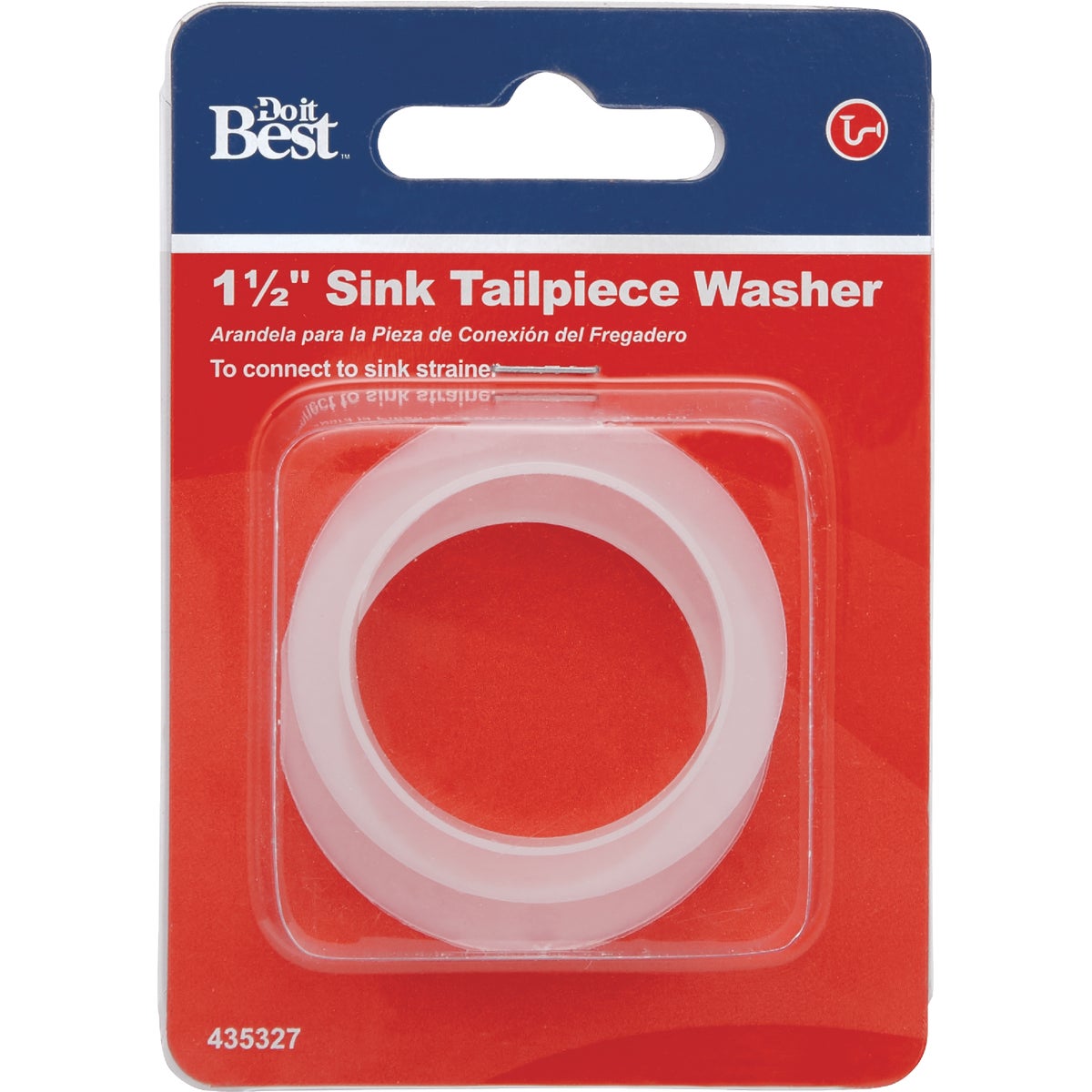 Do it Best 1-1/2 In. Polypropylene Tailpiece Sink Strainer Washer Image 2