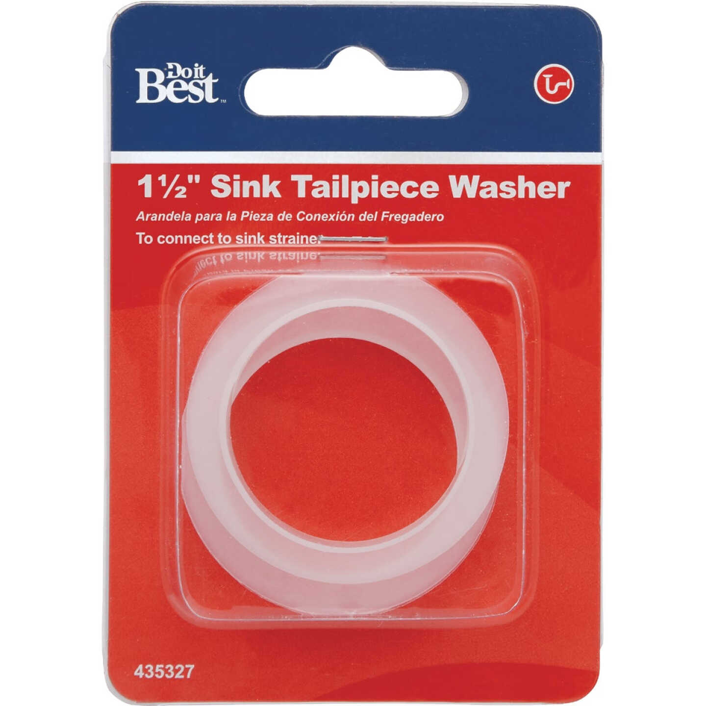 Do it Best 1-1/2 In. Polypropylene Tailpiece Sink Strainer Washer Image 2