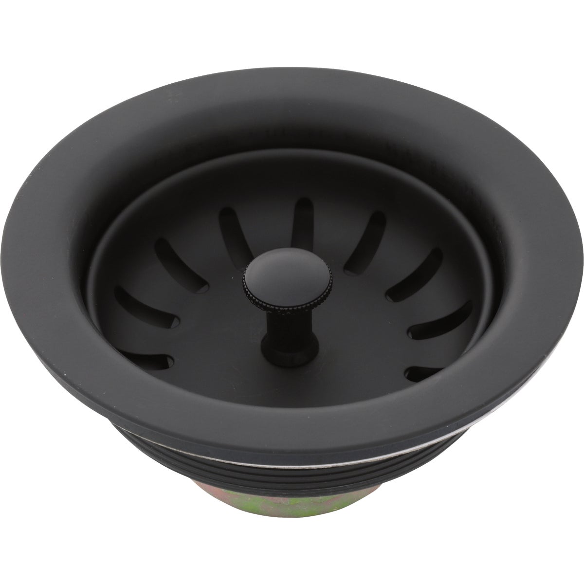 Danco Matte Black 3-1/2 In. Basket Strainer Assembly