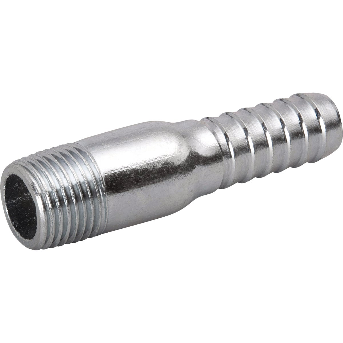 B&K 1 In. BARB x MIP Galvanized Steel Coupling Image 1