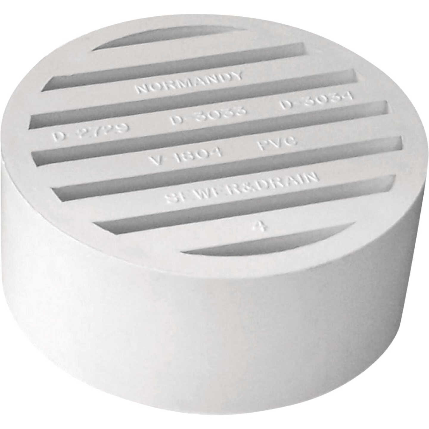 IPEX Hub-Fit 4 In. PVC Sewer and Drain Floor Strainer Image 1