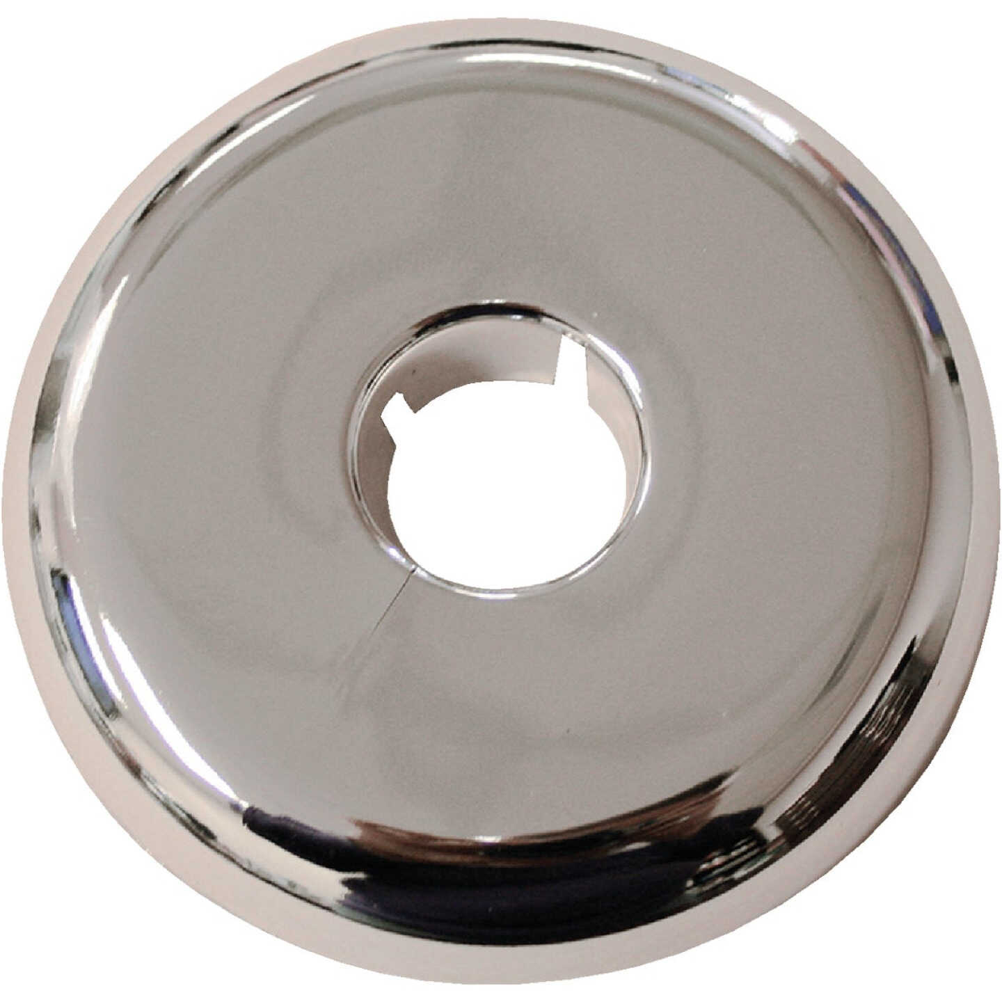 Jones Stephens 1-1/2 In. IPS Chrome-Plated Polypropylene Flexible Flange Image 1