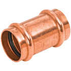 NIBCO 1/2 In. x 1/2 In. Press Copper Coupling without Stop Image 1