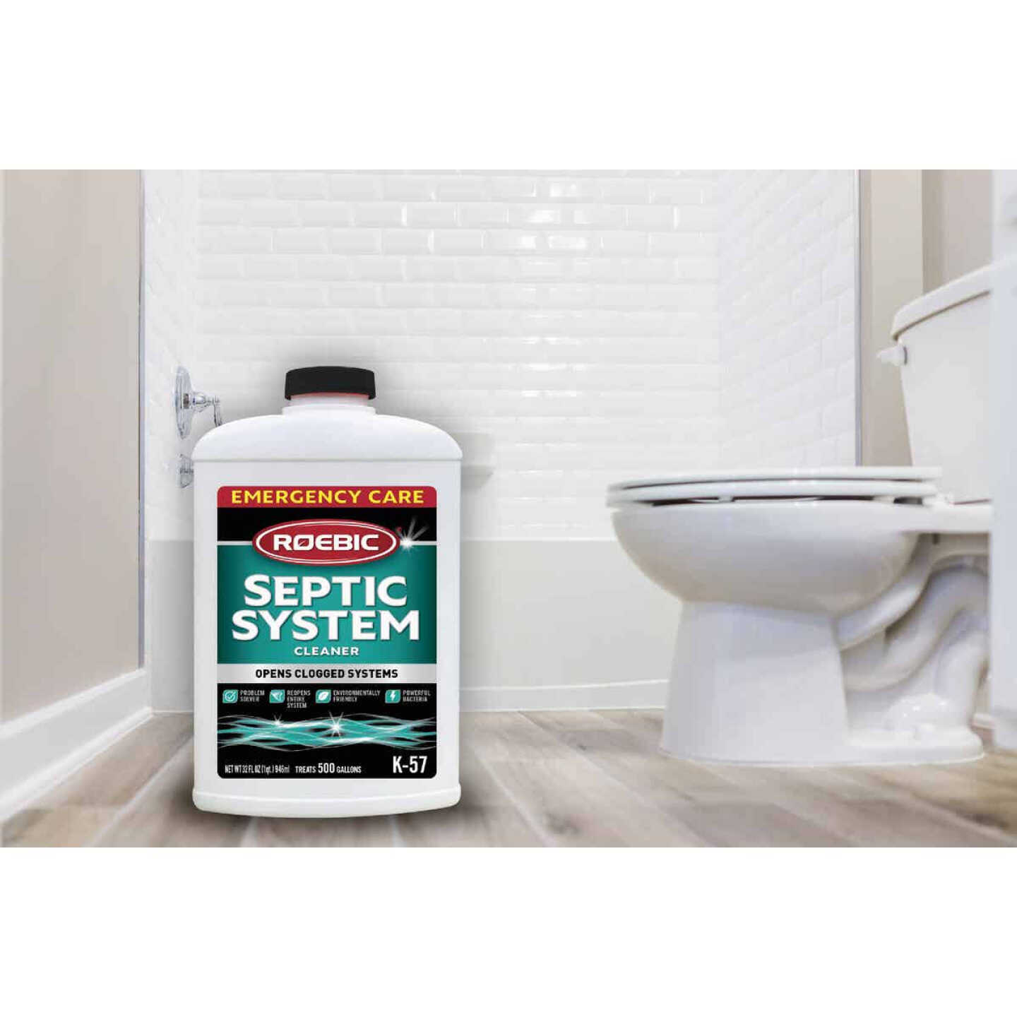 Roebic K-57 32 Oz. Emergency Care Septic Tank Treatment Image 2