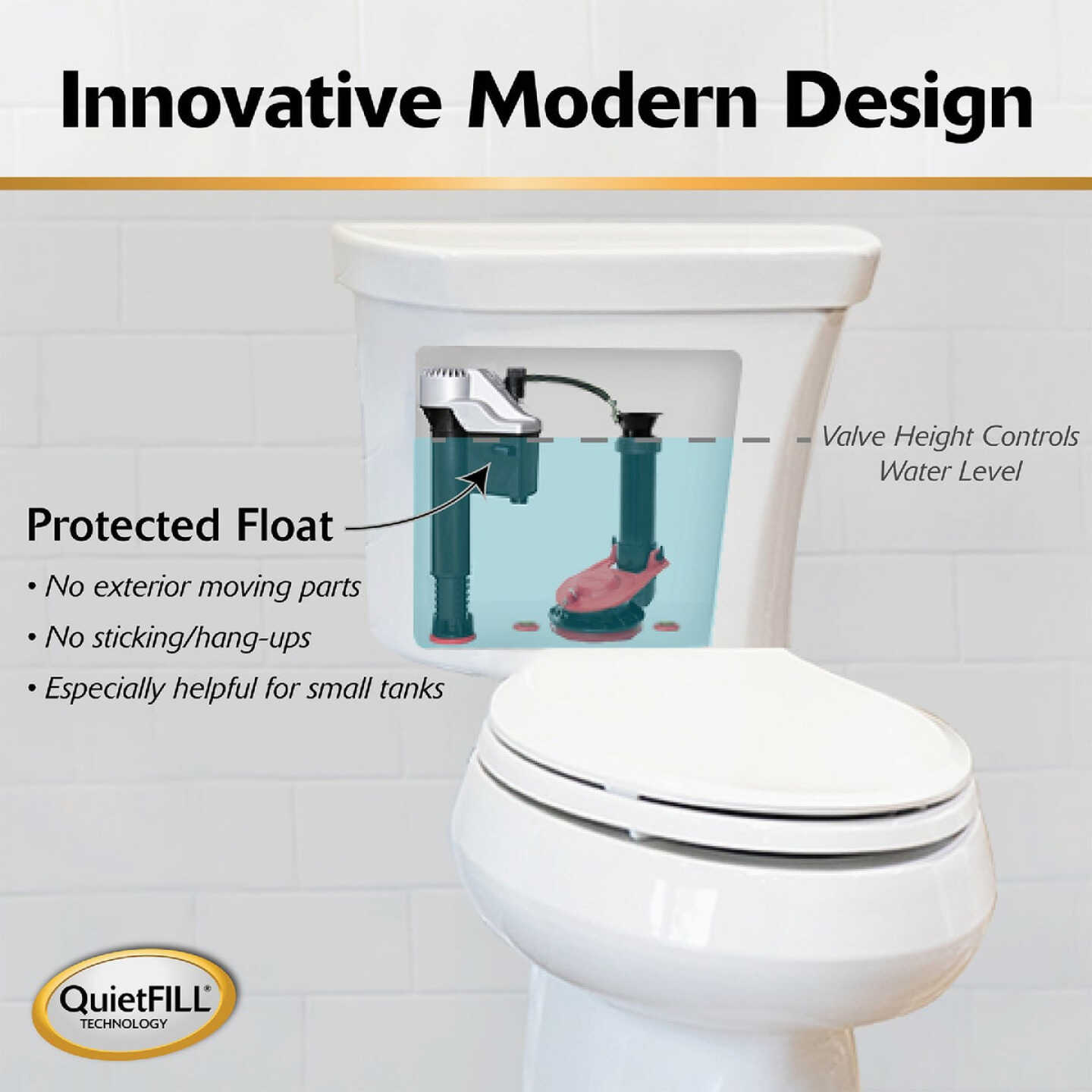 Korky Complete Universal Toilet Repair Kit Image 6