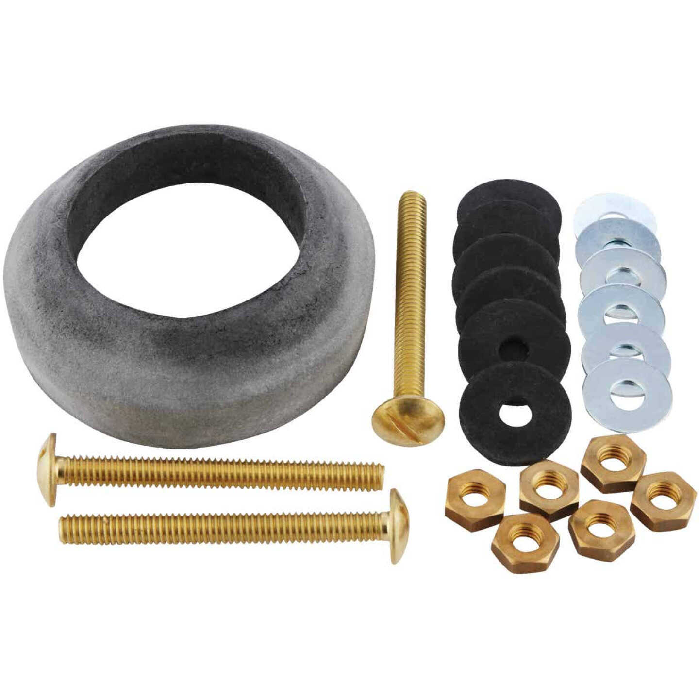 Do it Best 5/16 In. x 3 In. Brass, Sponge Rubber Tank Bolts Image 3