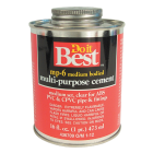 Do it Best 16 Oz. Medium Bodied Clear Multi Purpose Solvent Cement Image 1