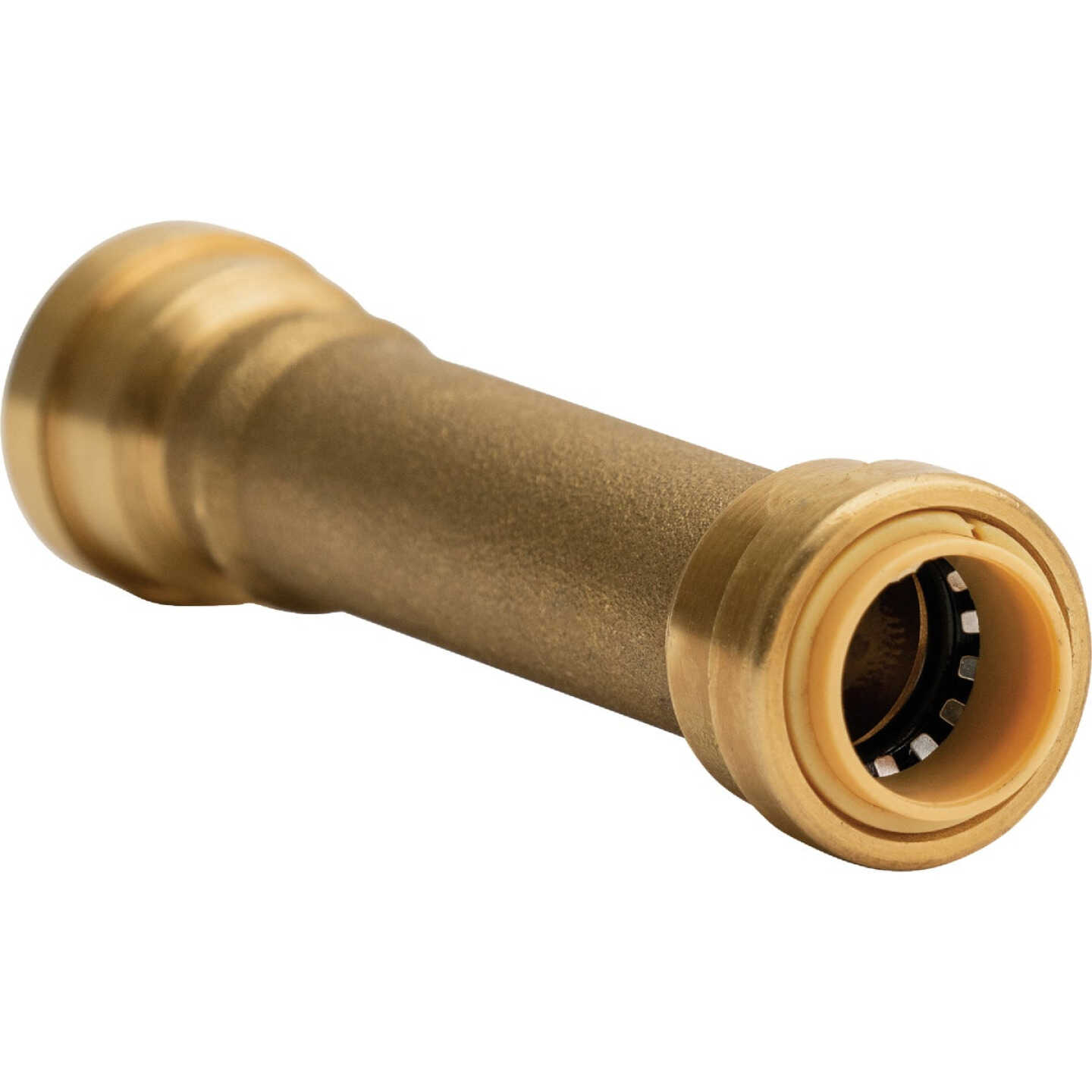 QuickFitting 1/2 In. Push-to-Connect Brass Slip Repair Coupling Image 1