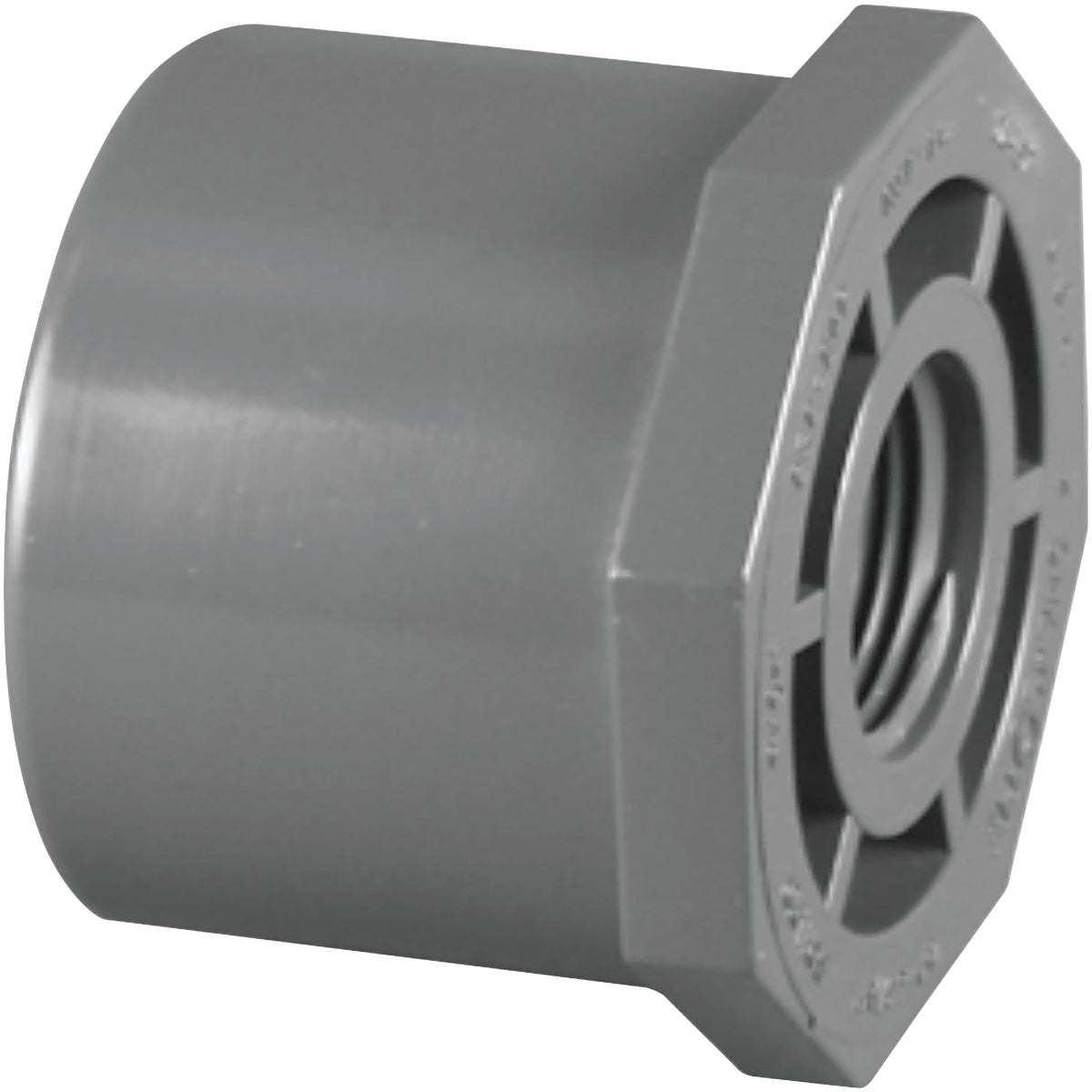 Charlotte Pipe 2 In. Spigot x 1 In. FIP Schedule 80 PVC Reducing Bushing Image 1