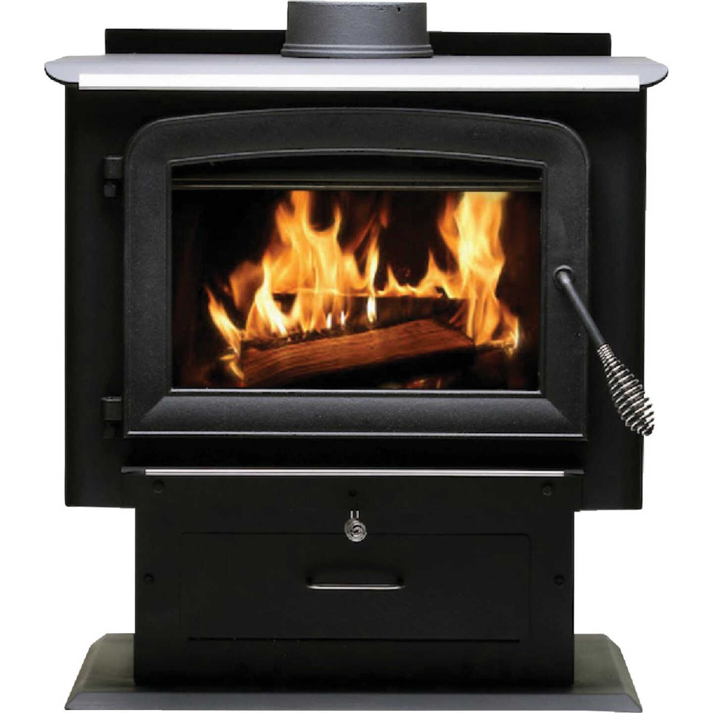 US Stove Ashley Hearth Products 2,000 Sq. Ft. Wood Stove Image 1