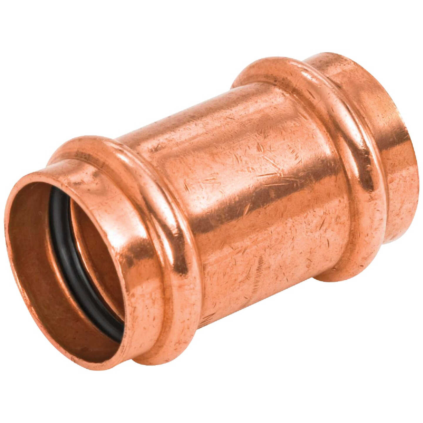 NIBCO 3/4 In. x 3/4 In. Press Copper Coupling without Stop Image 1