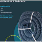 Eastman EZ-Flo 25 Ft. Flexible Pool & Spa Vacuum Polyethylene Hose 1-1/2 In. ID Bulk Spool Image 3