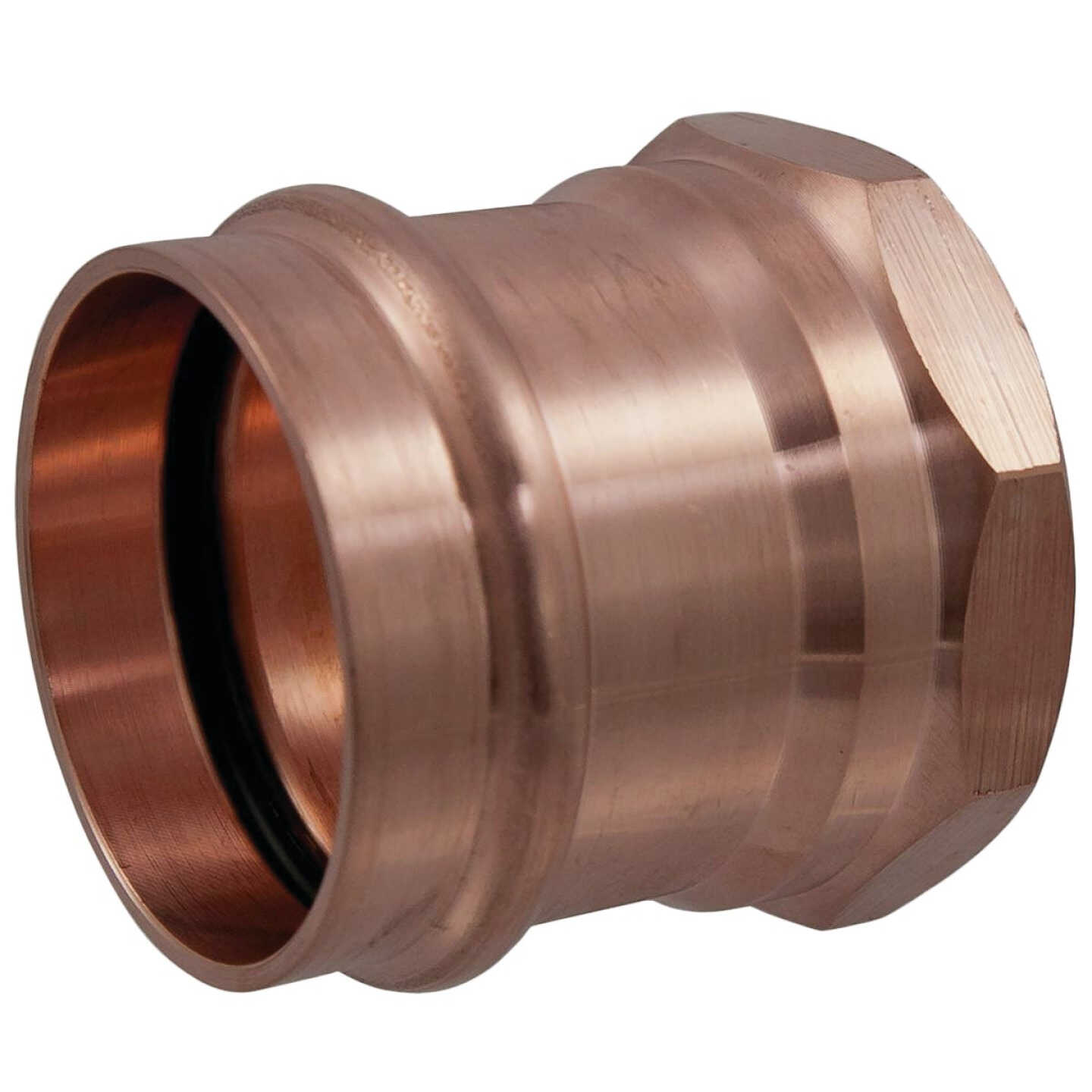 NIBCO 1 In. Press x 1 In. Female Copper Adapter Image 1