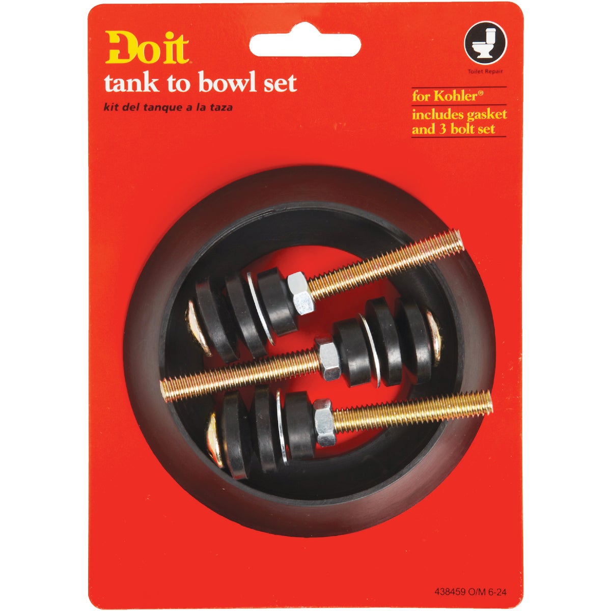 Do it Best Metal, Sponge Rubber Tank Bolts Image 2