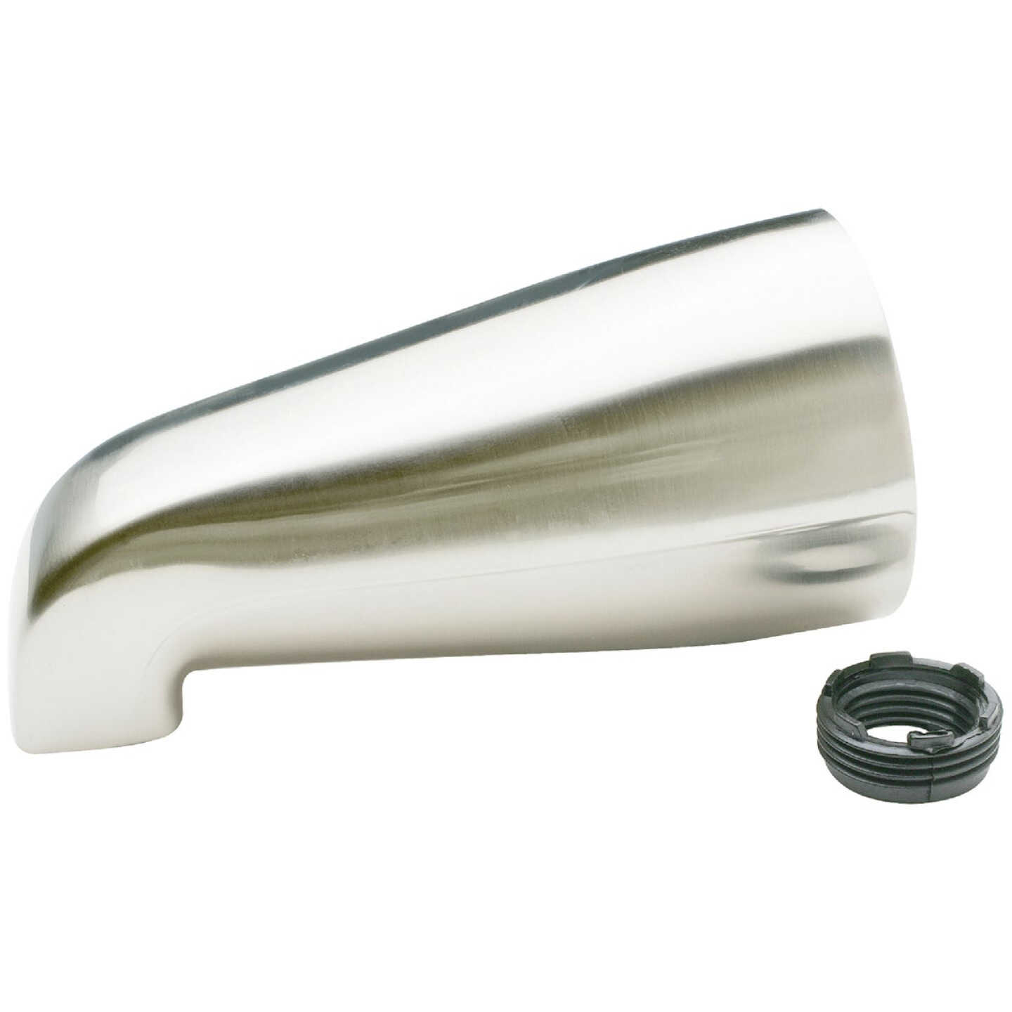 Do it Best Brushed Nickel Bathtub Spout Image 1