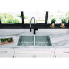 Elkay Crosstown 18 Ga. Stainless Steel 33 In. x 22 In. x 9 In. Equal Double Bowl Dual Mount Kitchen Sink Kit Image 2