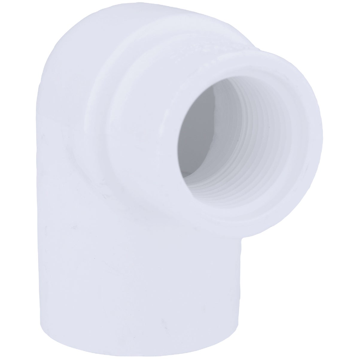Charlotte Pipe 1 In. Slip x 3/4 In. Female Schedule 40 90 Deg. PVC Elbow (1/4 Bend) Image 1