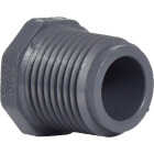 Charlotte Pipe 1/2 In. Gray Schedule 80 Male Pipe Thread Plug Image 1