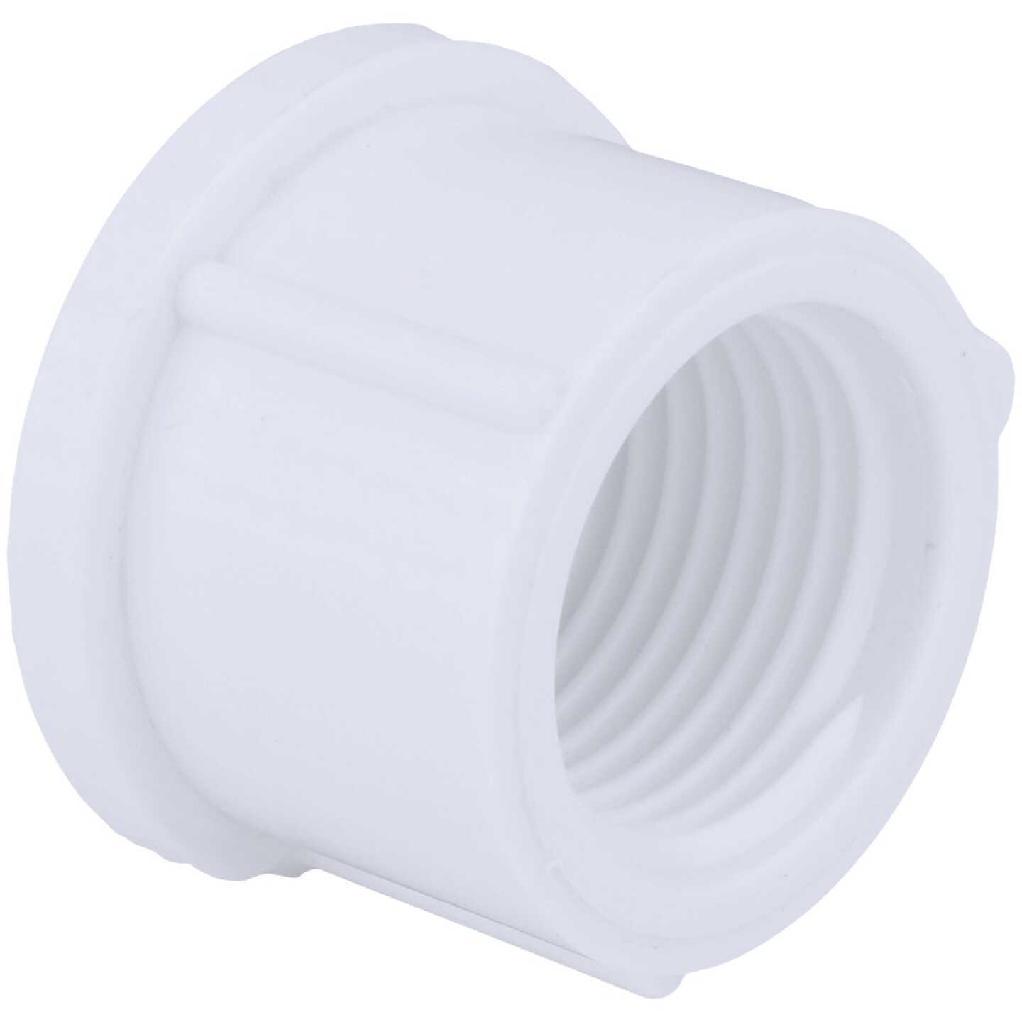 Charlotte Pipe 1 In. FIP Schedule 40 Threaded PVC Cap Image 1