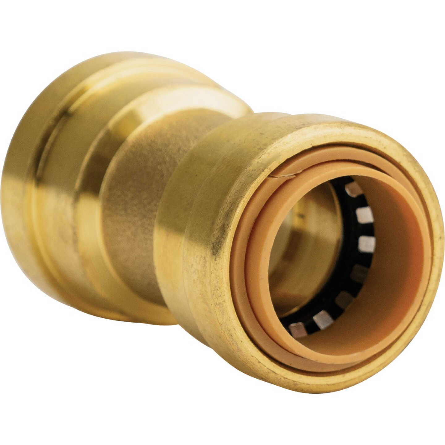 QuickFitting 3/4 In. Push-to-Connect Brass Straight Coupling Image 1