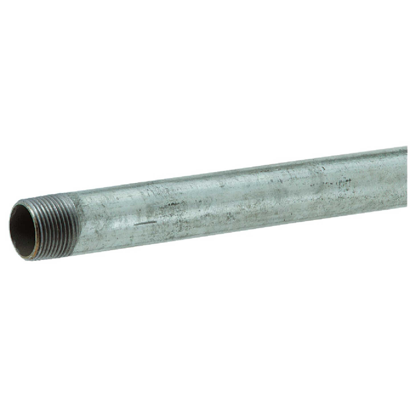 Southland 2 In. x 48 In. Carbon Steel Threaded Galvanized Pipe Image 1