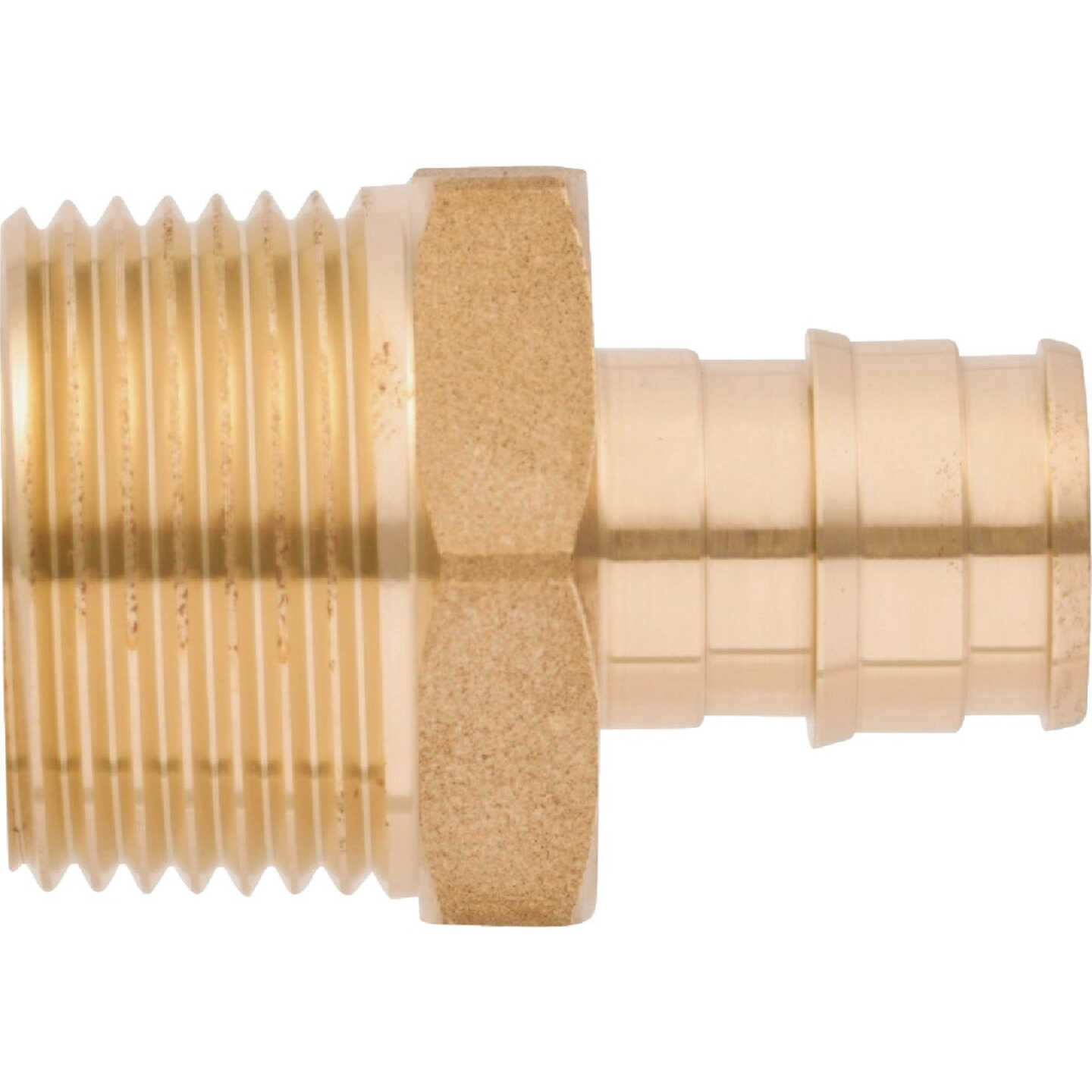 SharkBite PEX-A Brass 1/2 In. x 3/4 In. MNPT Adapter Image 4