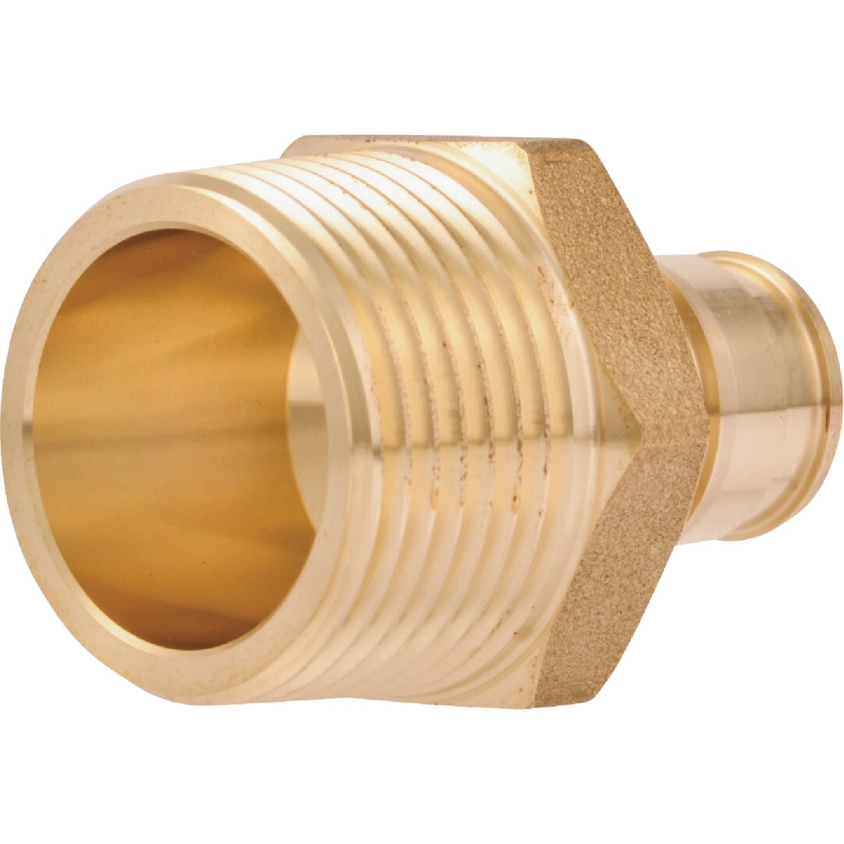 SharkBite PEX-A Brass 1/2 In. x 3/4 In. MNPT Adapter