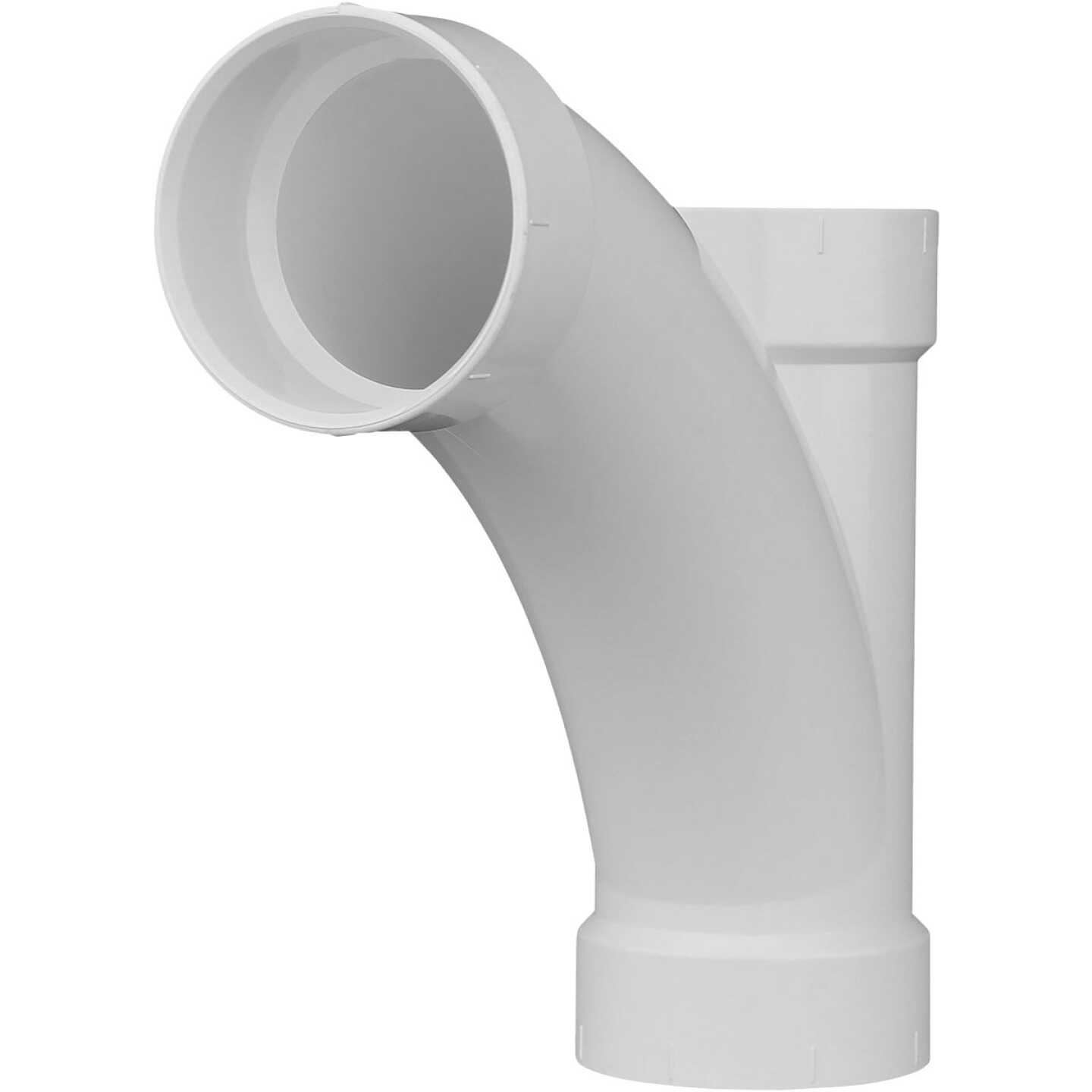 Charlotte Pipe 4 In. Tee-Wye DWV PVC Tee Image 1