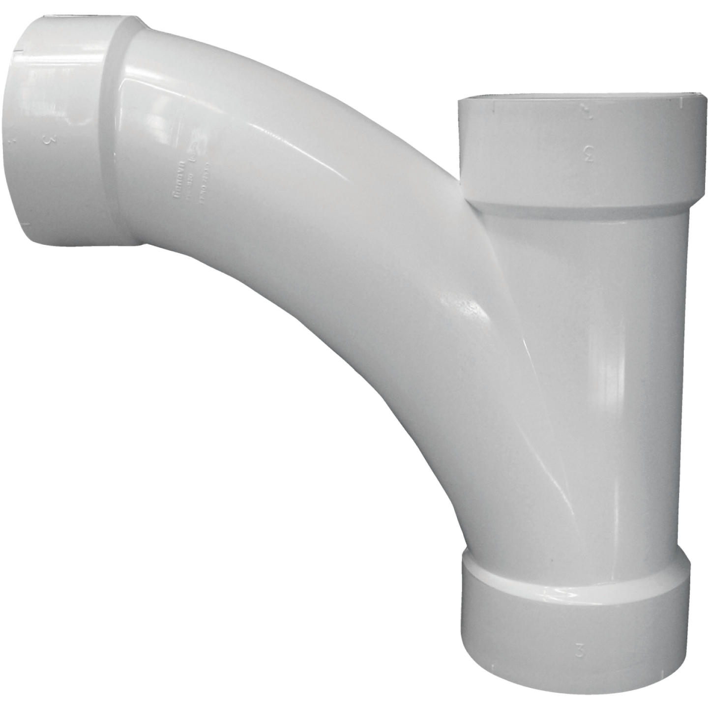 Charlotte Pipe 3 In. Tee-Wye DWV PVC Tee Image 1