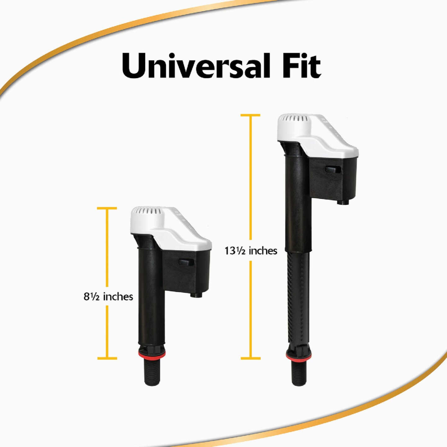 Korky QuietFill Toilet Fill Valve Image 2