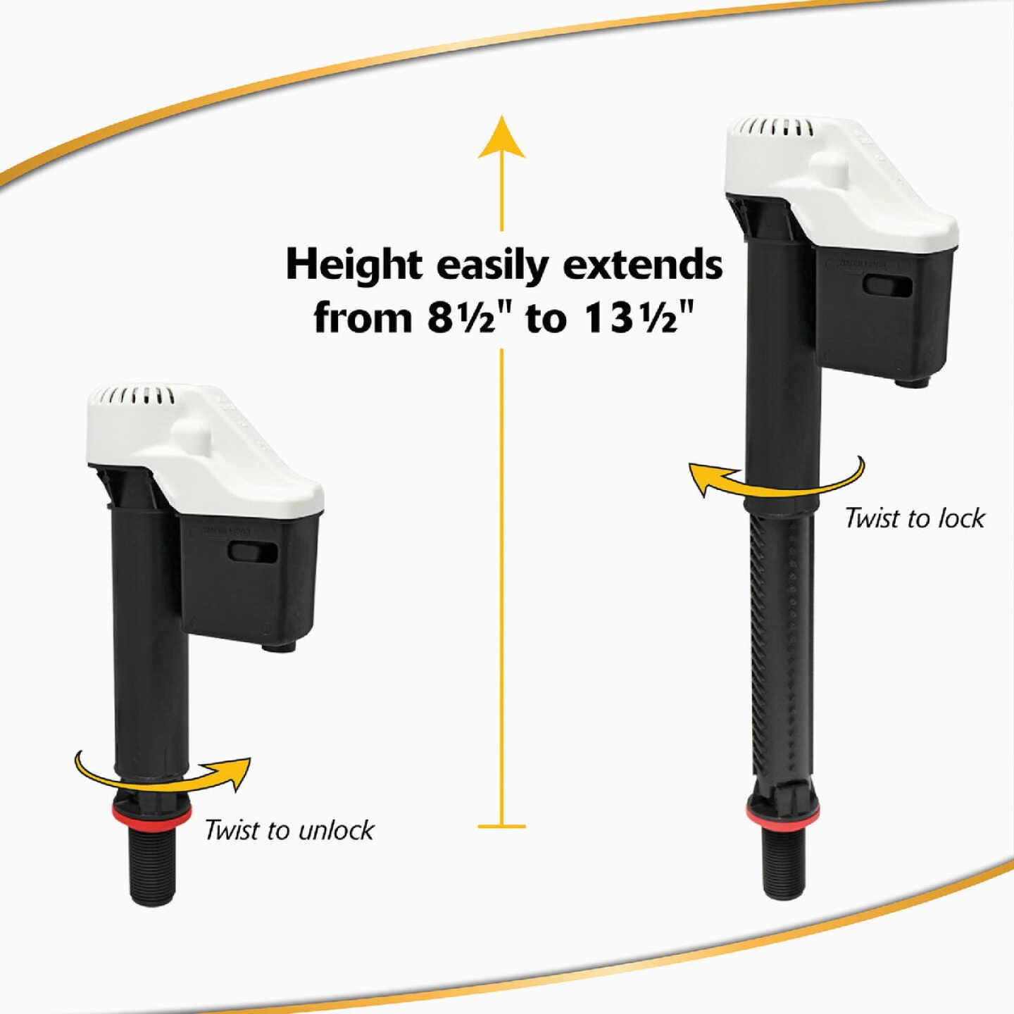 Korky QuietFill Toilet Fill Valve Image 2
