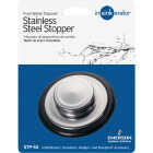 Insinkerator 3-1/4 In. Stainless Steel Disposer Stopper Image 1
