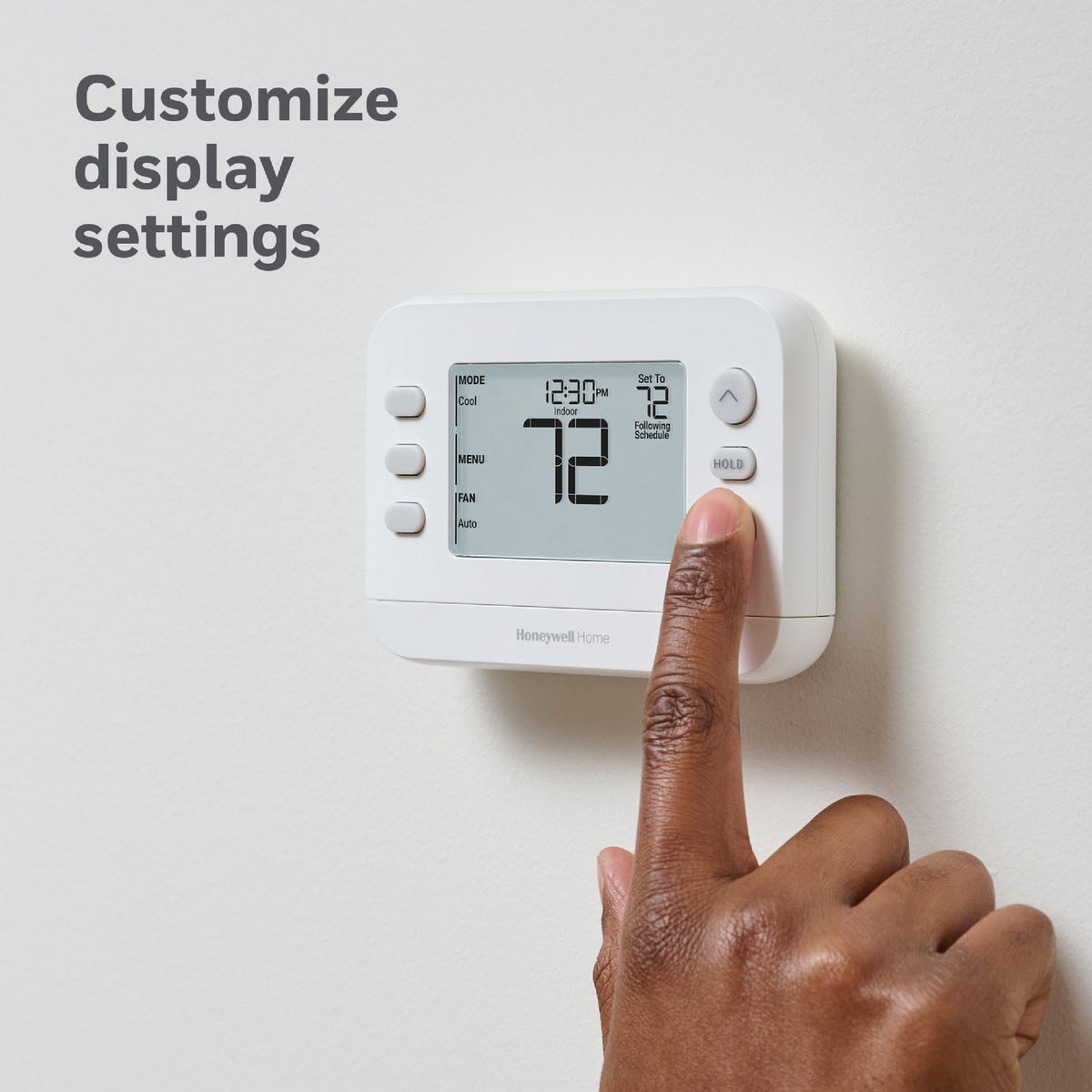 Honeywell Home X2P 5-2 Day Schedule Programmable White Digital Thermostat Image 3