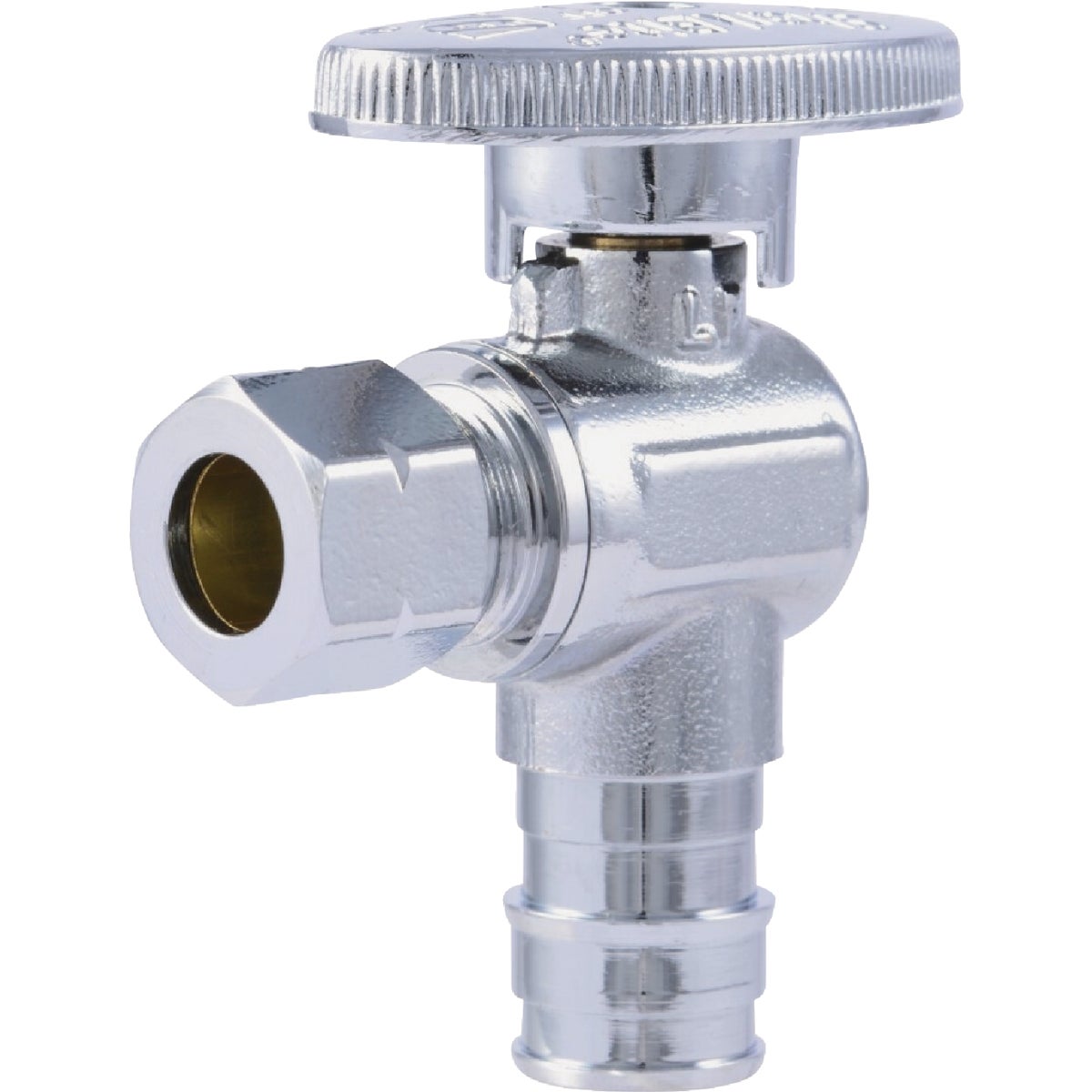 SharkBite 1/2 In. PEX-A x 3/8 In. Compression Angle Stop Valve
