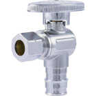 SharkBite 1/2 In. PEX-A x 3/8 In. Compression Angle Stop Valve Image 1