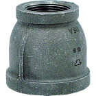 Anvil 1-1/2 In. x 1 In. Malleable Black Iron Reducing Coupling Image 1