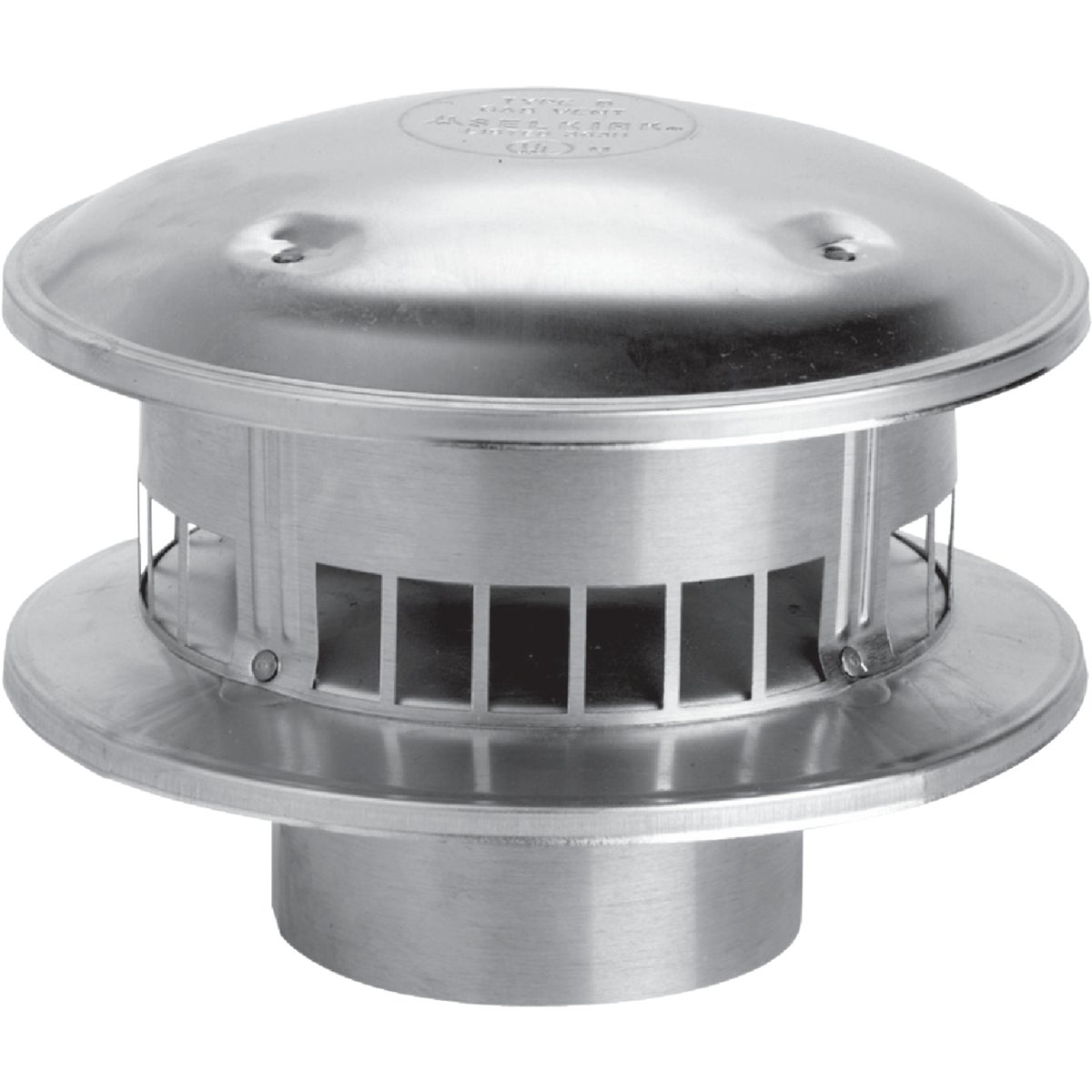 SELKIRK RV 4 In. x 8 In. x 4-1/4 In. Gas Vent Cap Image 2
