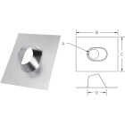 SELKIRK 3 In. RV Gas Vent Adjustable Roof Flashing Image 1