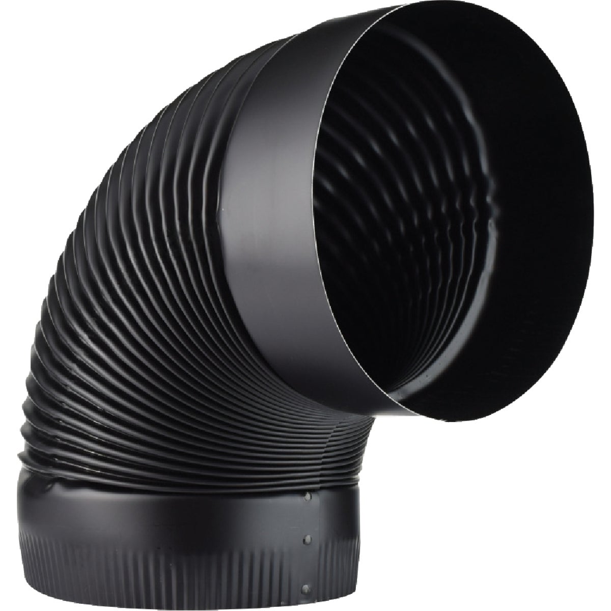 Imperial Single Wall 90 deg 8 In. Crimped Elbow Image 2