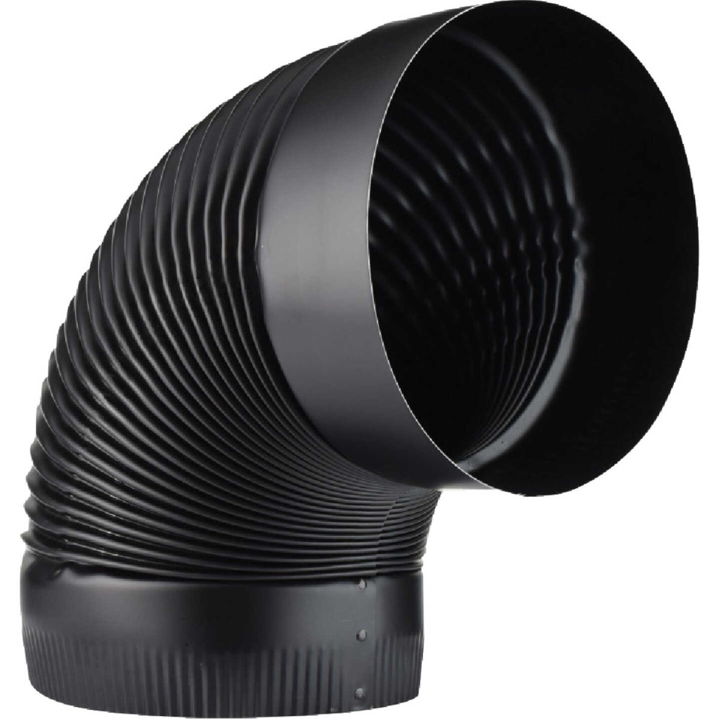 Imperial Single Wall 90 deg 8 In. Crimped Elbow Image 2