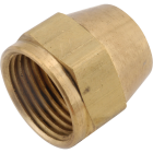 Anderson Metals 3/8 In. Brass Flare Short Nut Image 1