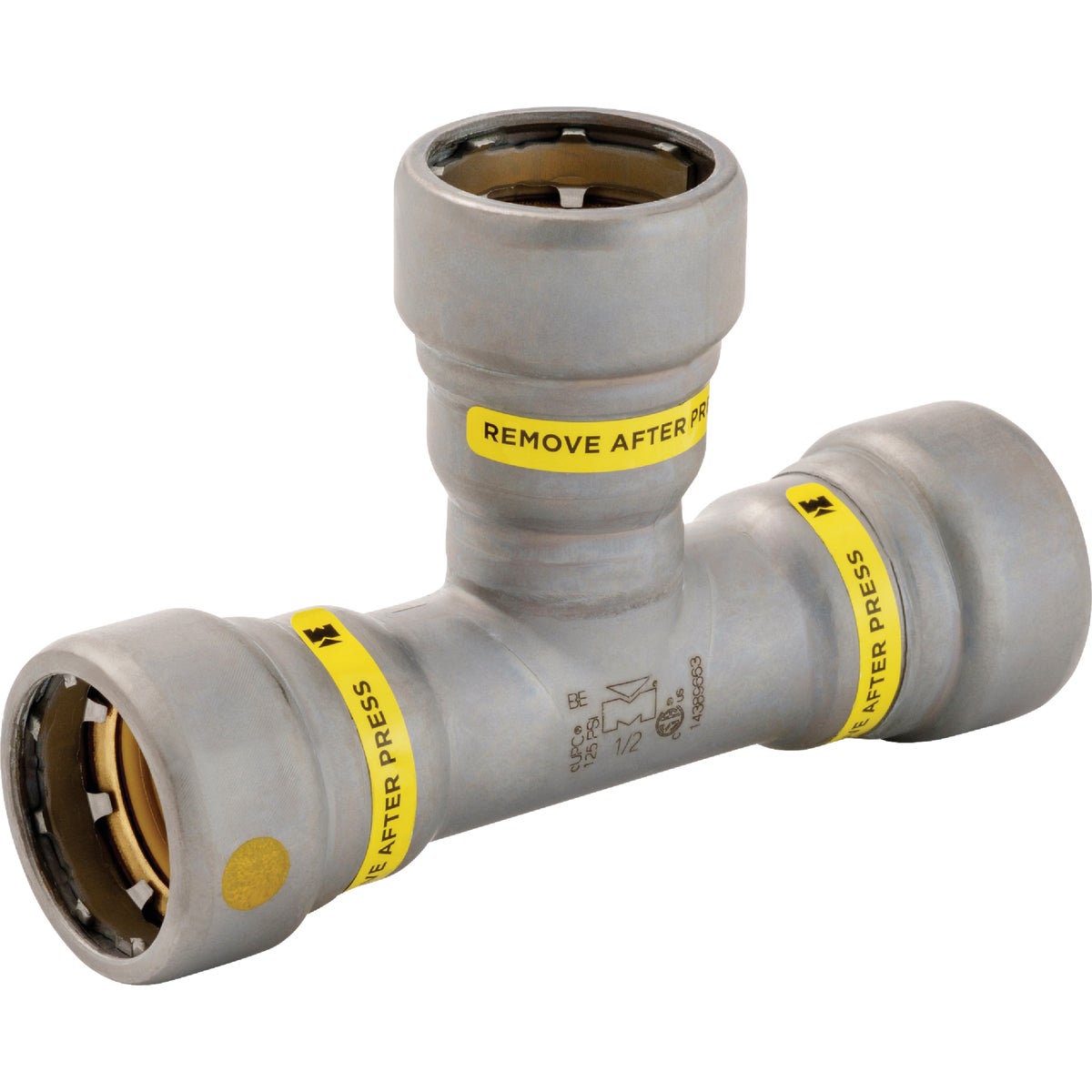 Streamline 1/2 In. P x P x P Carbon Steel Press Tee