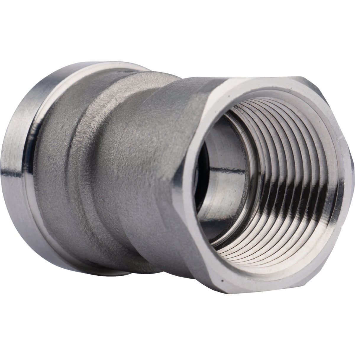 QuickFitting 3/4 In. Push-to-Connect x 3/4 In. FNPT Stainless Steel Straight Female Adapter Image 5