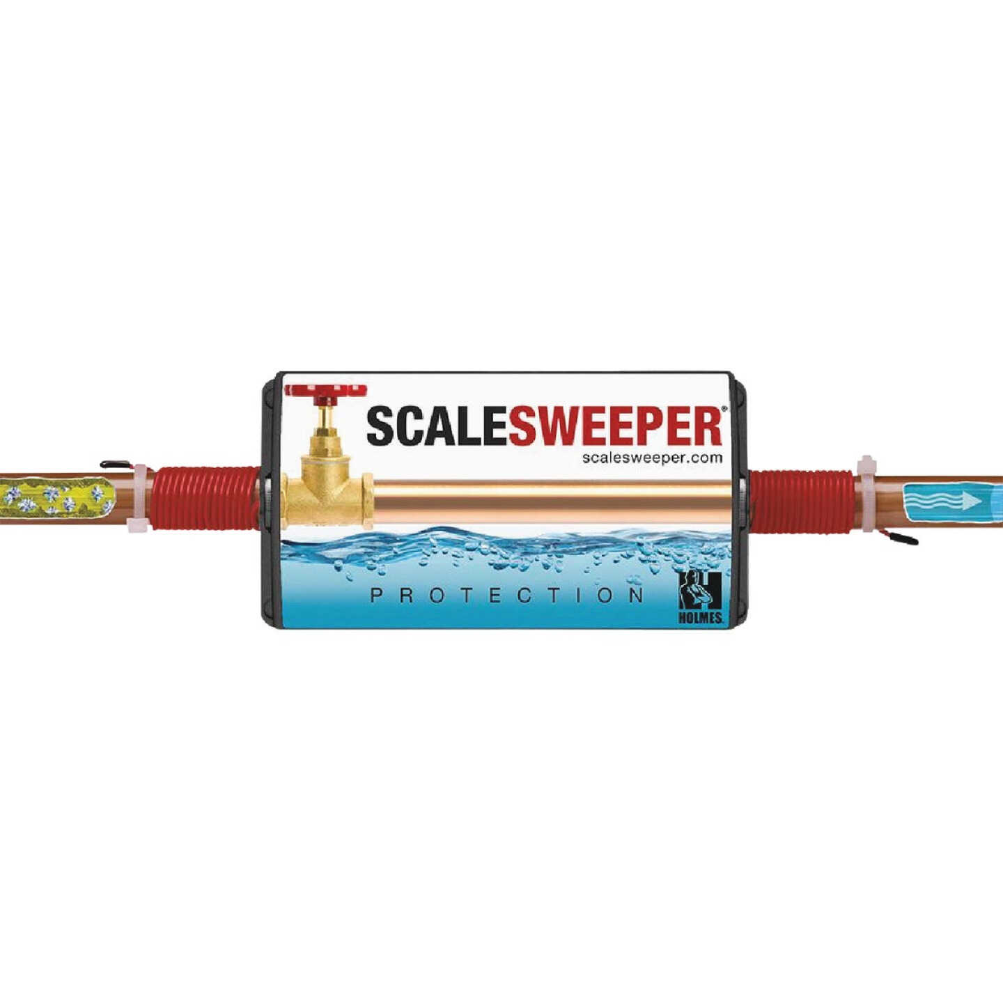 Scalesweeper Electronic Hard Water Conditioner & Water Descaler Image 1