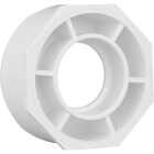 Charlotte Pipe 4 In. SPG x 2 In. Hub Schedule 40 DWV Reducing PVC Bushing Image 1