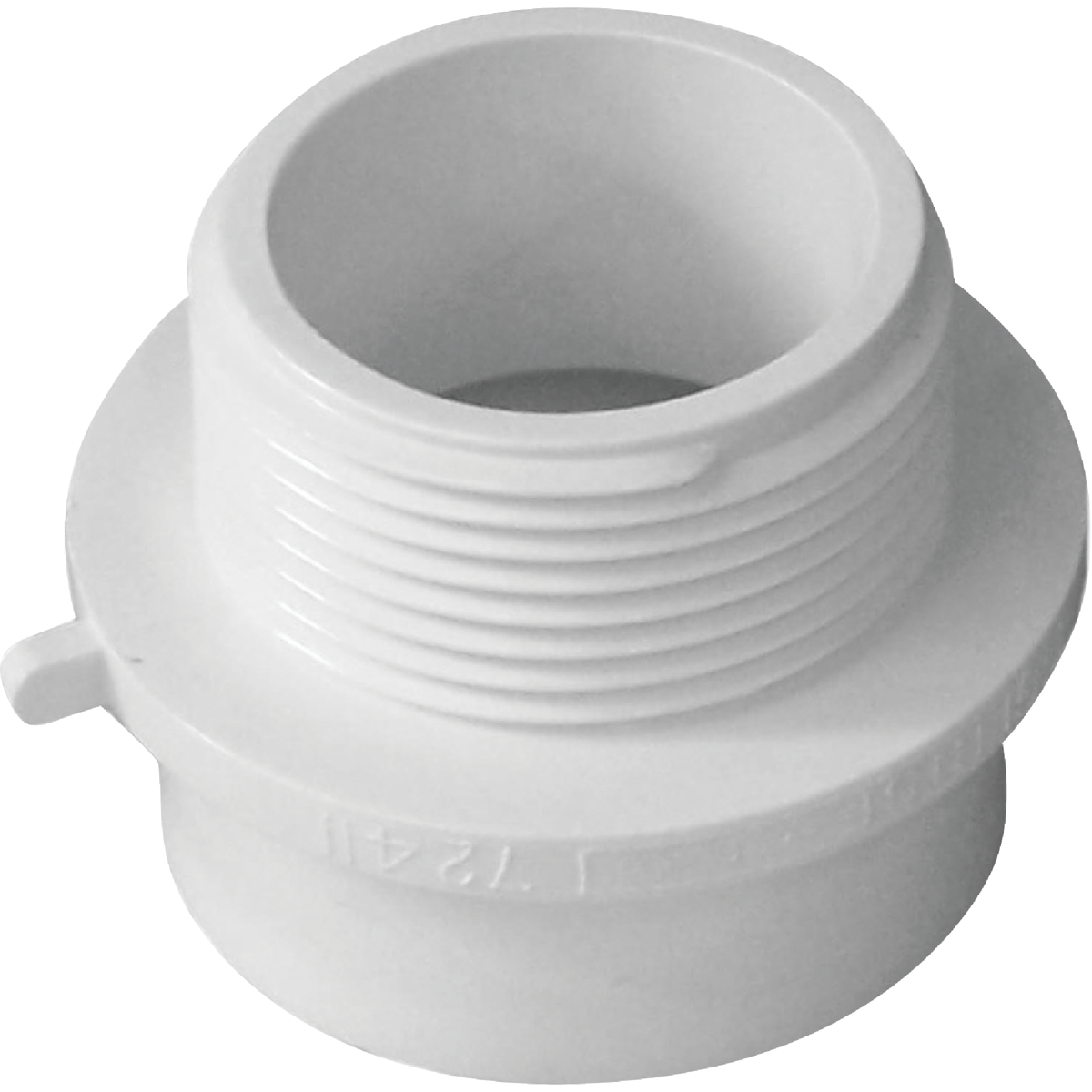 Charlotte Pipe 1-1/2 In. SPG x 1-1/2 In. MIP Schedule 40 DWV PVC Adapter