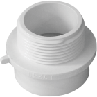 Charlotte Pipe 1-1/2 In. SPG x 1-1/2 In. MIP Schedule 40 DWV PVC Adapter Image 1